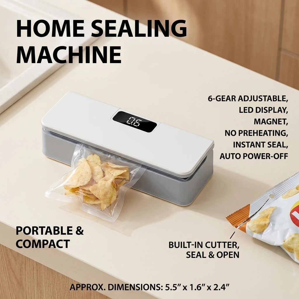 VELYVO FreshSeal - Smart Portable Bag Sealer